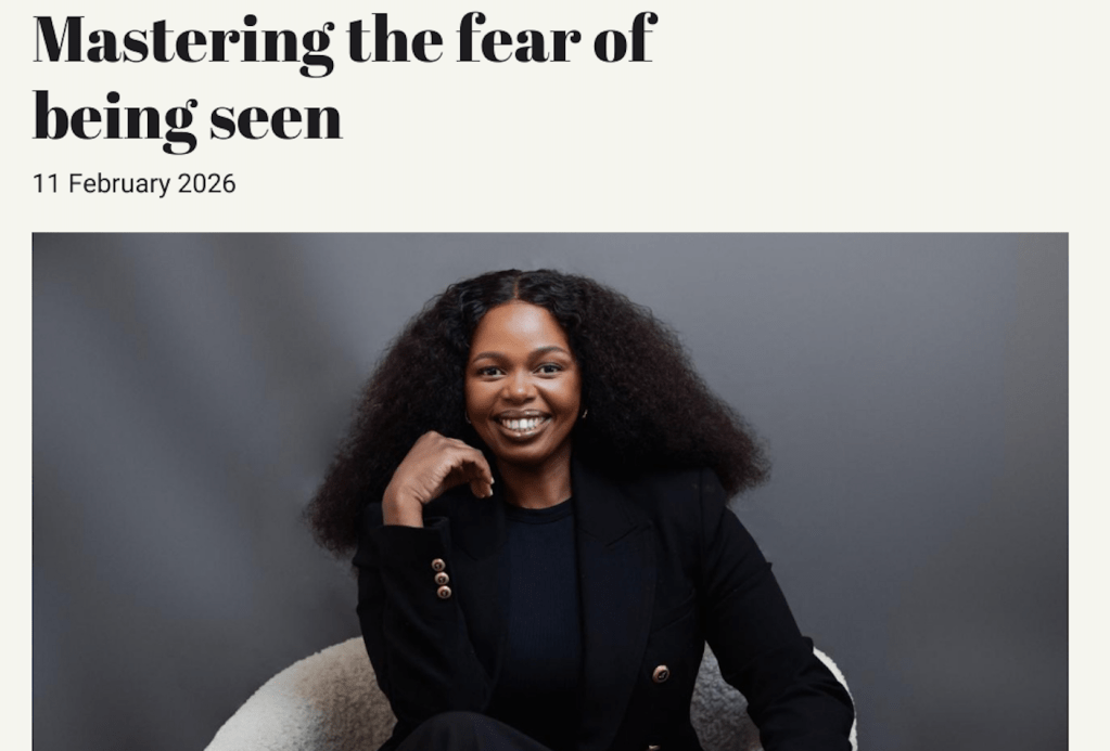 Mastering the fear of being seen